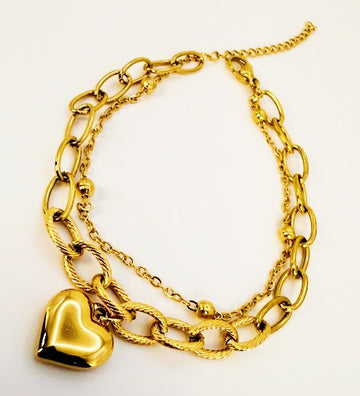 Aura Heart Bracelet