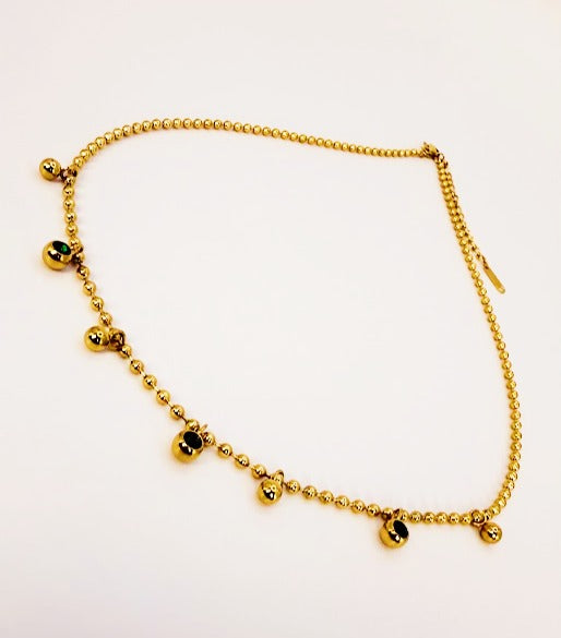 Beaded Blossom Necklace