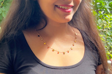 Golden Daisy luxe Necklace