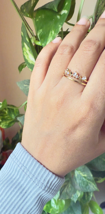 Royal Crown adjustable Ring