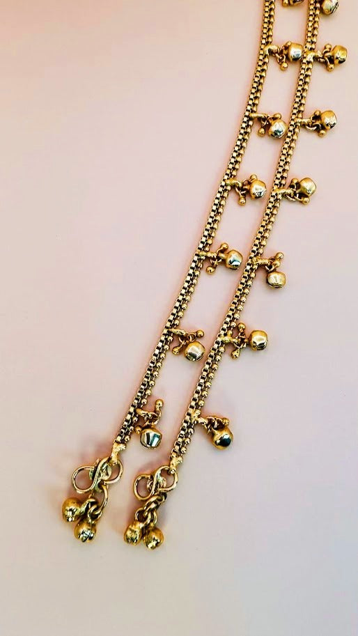 Ghungaroogeet Gold Plating Payal