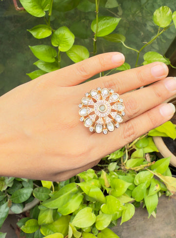 Rani Kamal Adjustable Ring