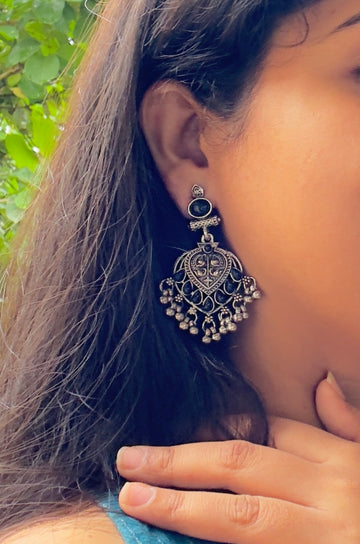 Vaidehi Oxidised Earrings