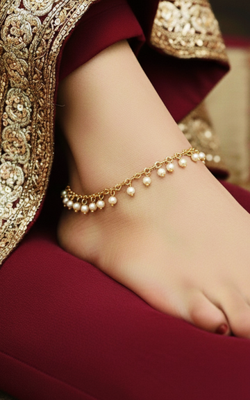 Sannjh Gold Plating Payal