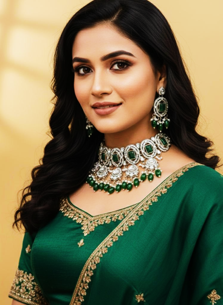 Jiaana Moissanite Necklace set