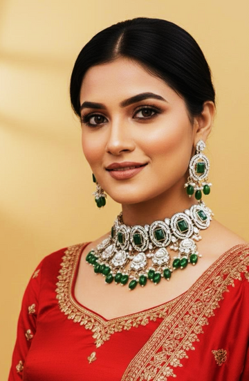 Jiaana Moissanite Necklace set