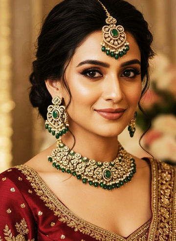 Amaira Bridal Reverse ad Moissanite Set