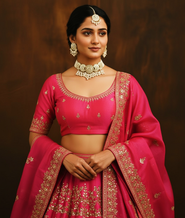 Noor Indowestern Necklace set