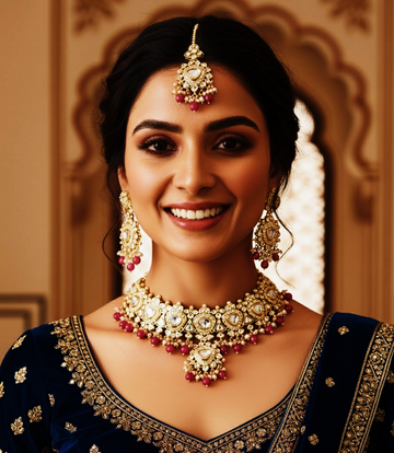Mahika Indowestern Necklace set
