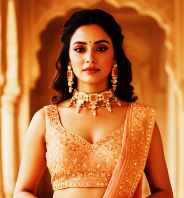 Risha Kundan Necklace set