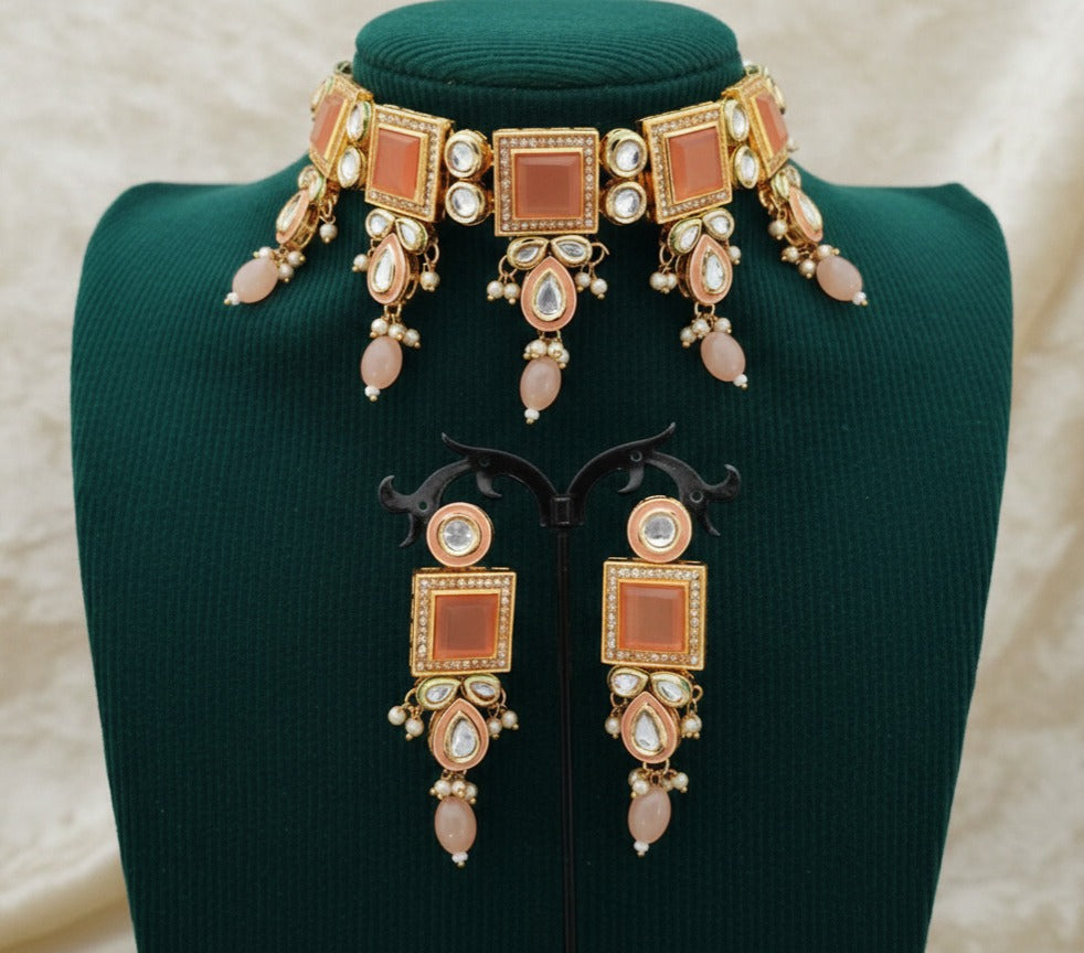 Risha Kundan Necklace set