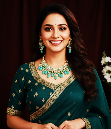Neerja Kundan Necklace Set