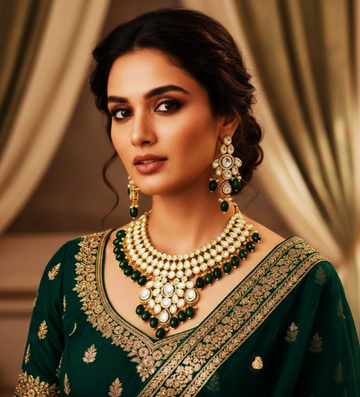 Emerald Empress Necklace Set