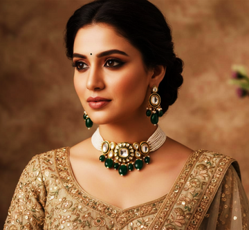 Rajeshwari Kundan Necklace set