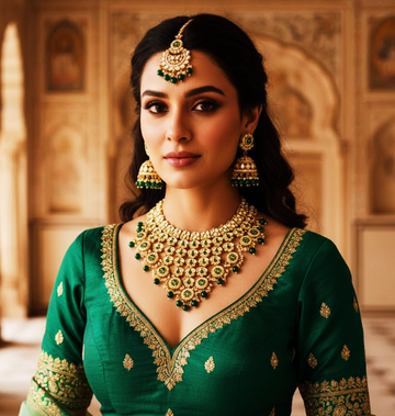 Shubhada Kundan Bridal Set