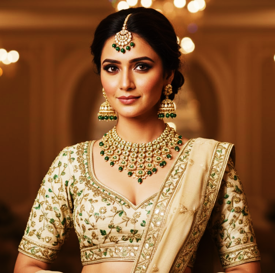 Shubhada Kundan Bridal Set