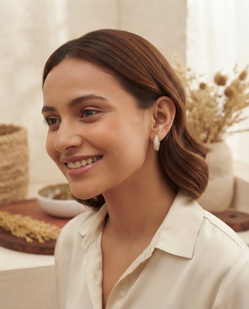 Eleanor Earrings 18K Gold Plated