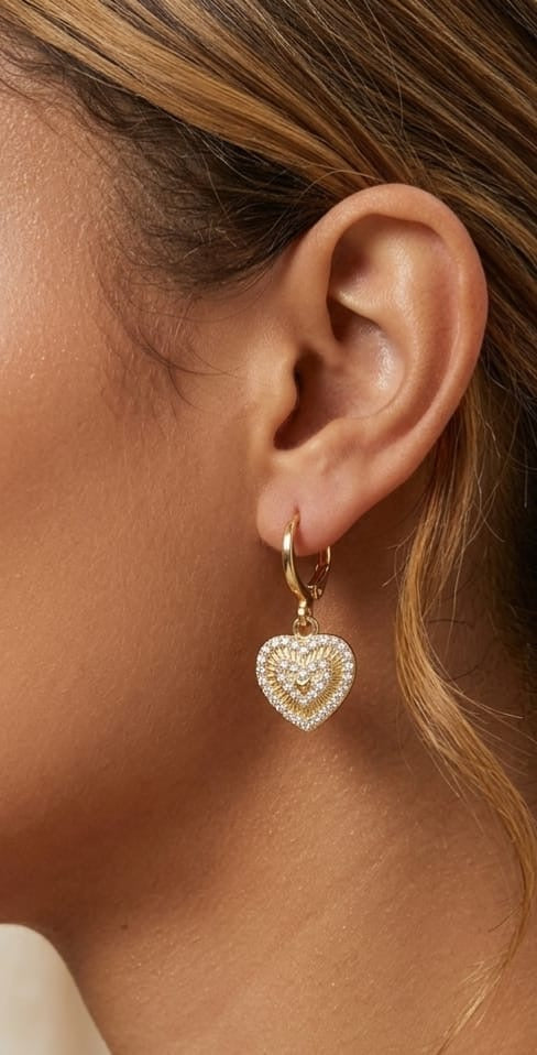 Eternal Rome Earrings 18K gold plated