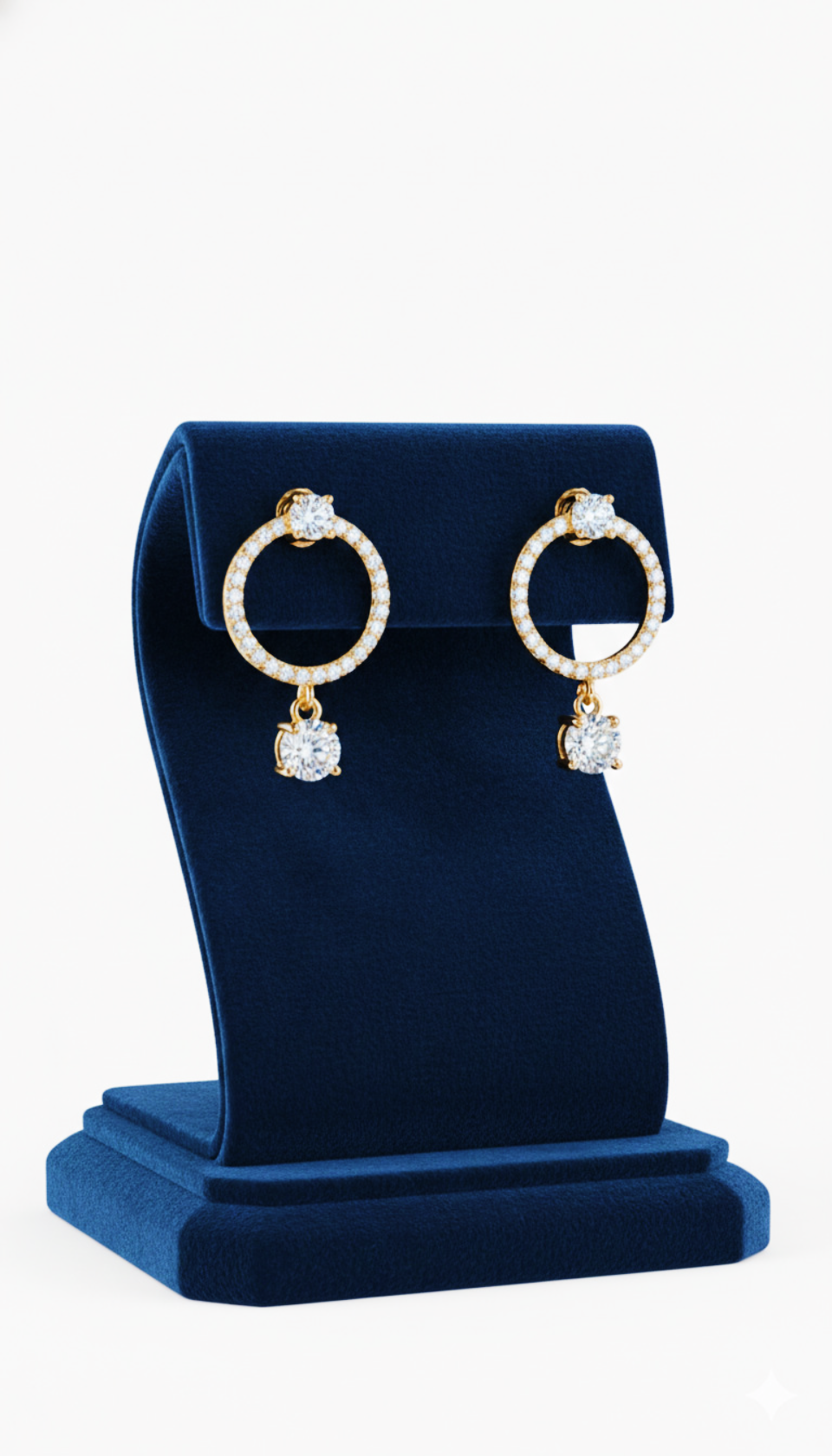 Ziva Crsystal Drop Earrings