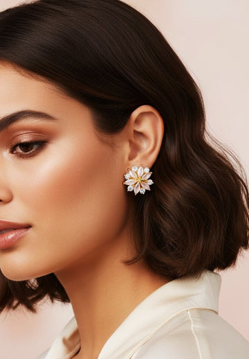 Pink Radiance Studs