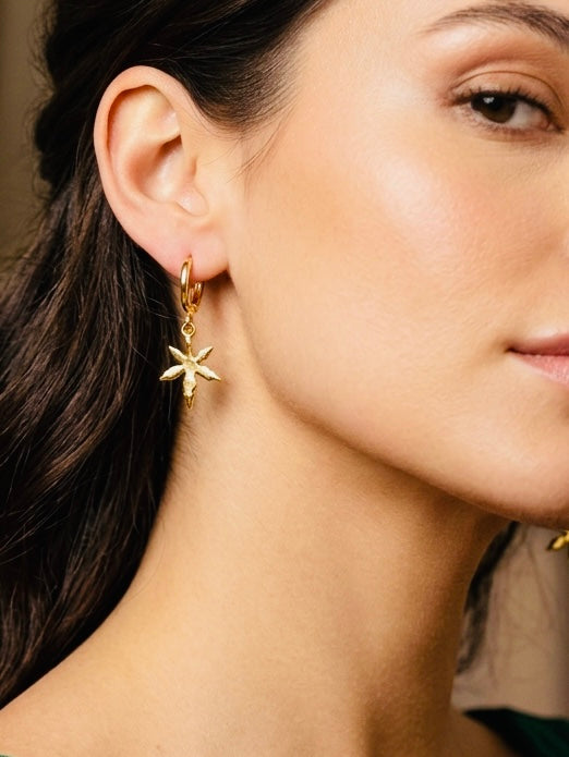 Autumn glow Earrings 18K Gold Plated