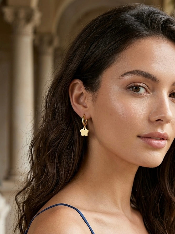 Cutie Star Earrings 18K Gold Plated