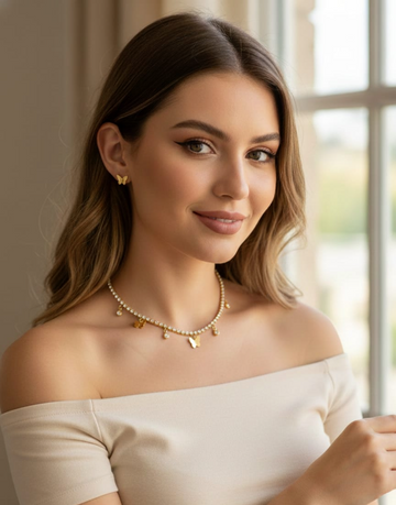 Twinkling Butterfly Necklace set